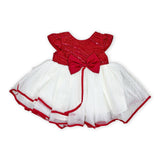 Baby Girls Frilled Net Party Wear Frock -16369
