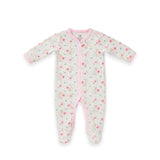 Cotton Floral Baby Girl Romper 0-9 Months