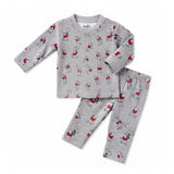 Basics Grey Pooh Bear Night Suits PJ Set Newborn to 6 Years