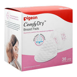 Pigeon Comfy Dry Breast Pads 36-Pack for Nursing Mothers