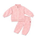 Butterfly Girl Suit Zipper Jacket Trouser Set 18m-5Y