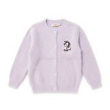 Woolen Purple Unicorn Girl Sweater 3-7 Years
