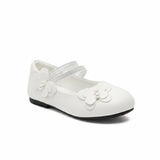 Girls Pumps Shoes White Mary Jane Flats