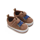 Prewalker Shoes for Baby Boys Brown Lace Up