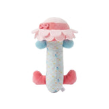 Stuff Toy Rattle Pink Happy Flower