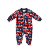 Fleece Vans Baby Boy Romper For Winter 0-9M