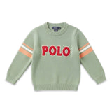 Woolen Green Polo Baby Boy Sweater